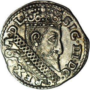 Sigismund III Vasa, 1598 Trojak, Bydgoszcz, beautiful