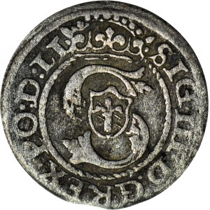 Sigismund III Vasa, 1596 Szeląg, Riga, RIGEN