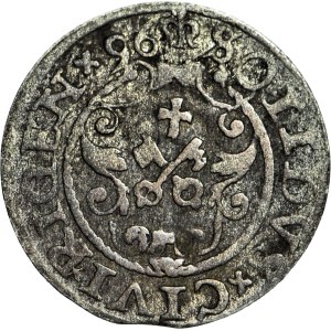 Sigismund III Vasa, 1596 Szeląg, Riga, RIGEN