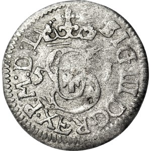 RR-, Zygmunt III Waza, Szeląg 1615, Wilno, błędna data (16)5-1
