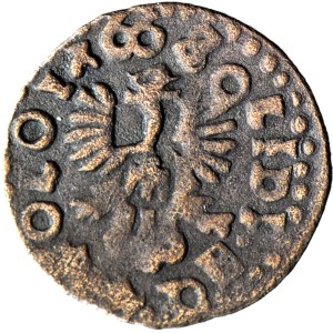 Jan Kazimierz, 166-szeląg Crown coin, period forgery