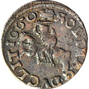 RRR-, Jan Kazimierz, Lithuanian Szeląg 1660, without Ślepowron, Przasnysz 0 pieces out of 17,391