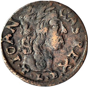 RRR-, Jan Kazimierz, Lithuanian Szeląg 1660, without Ślepowron, Przasnysz 0 pieces out of 17,391