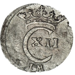 RR-, Pomerania, Carlo XII, Vit 1707