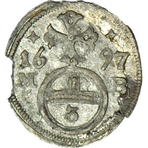 Silesia, Leopold I, Greszel 1697 MH