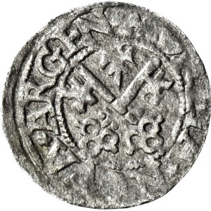 R-, Città Libera di Riga, scellino di Riga 1564