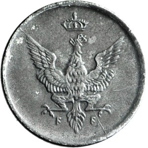 Królestwo Polskie, 1 fenig 1918, ładne