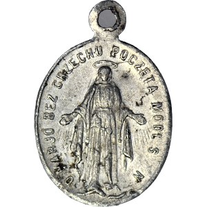 Religious medal - SO Mary, Conceived Without Sin, Pray for Us