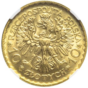 10 zlotych, 1925, Bolesław the Brave, mint