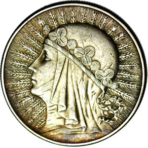 10 zlotych, 1932, Head, London