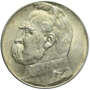 10 zlotych, 1935, Piłsudski, very nice