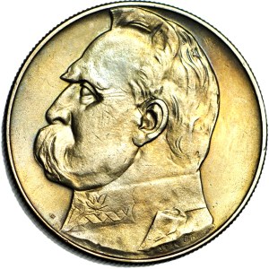 10 złotych 1935, Piłsudski, piękny