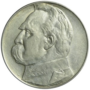 10 złotych 1936, Piłsudski