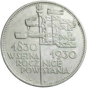 5 zlotých 1930, Vlajka