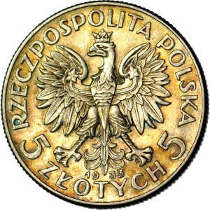 5 zlotych, 1933, Head, mint