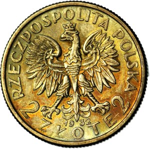 2 zlote, 1933, Head, mint