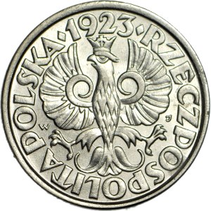 20 groszy 1923, Le Locle?, typ III, mennicze
