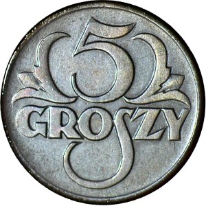 5 groszy, 1923, BRASS