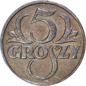 5 groszy, 1931, beautiful