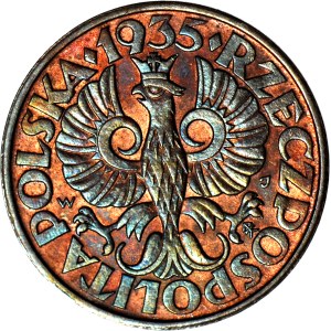5 groszy 1935, mennicze