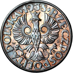 5 groszy, 1938, mint