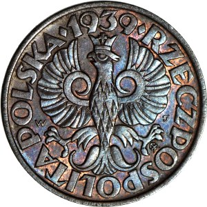 5 groszy 1939, mennicze