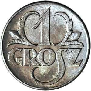 1 grosz, 1923, mint proof