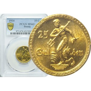 WMG, 25 florins de 1930, Neptune, monnaies