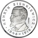 100 złotych 1977 Henryk Sienkiewicz - profil, PRÓBA, NIKIEL