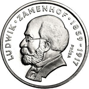 100 zlotych, 1979, PROOF nickel, Ludwik Zamenhof