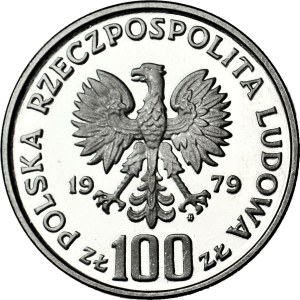 100 zlotych, 1979, PROOF nickel, Ludwik Zamenhof