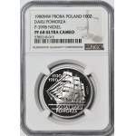 100 zlotych 1980, 50th Anniversary of the Dar Pomorza, UNC, NICKEL