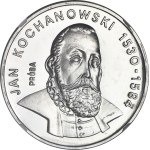 100 zlotys 1980, Jan Kochanowski – avec collerette, ESSAI EN NICKEL