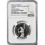 200 zlotych, 1987, Olympic Games – Female Tennis Player, NICKEL TRIAL
