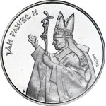 10,000 zlotys, 1987, John Paul II, Pastoral, the largest coin in the set, NICKEL PROOF