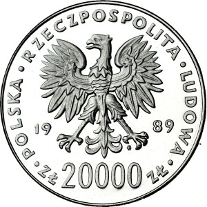20 000 zlotys 1989, Italie 1990, Ballon, ESSAI, nickel