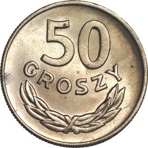 50 groszy, 1949, copper-nickel, mint