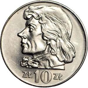 10 zlotych, 1970, Kościuszko, mint