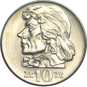 10 złotych 1972, Kościuszko, mennicze
