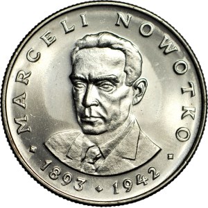 20 zlotých, 1974, Nowotko, mincovna