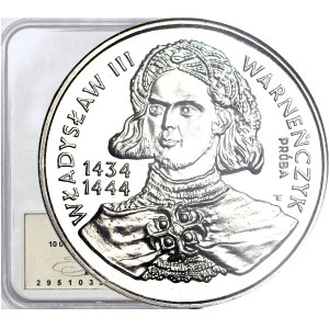 10,000 zlotys, 1992, Władysław Warneńczyk, UNC, NICKEL