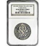 20,000 zlotys, 1991, 225th anniversary of the Warsaw Mint, UNCOINED, NICKEL