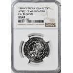 20,000 zlotys, 1994, Proof, nickel, Association of War Disabled