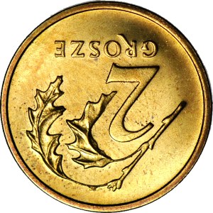 R-, 2 grosze 2001, DESTRUKT, 180-degree flip, plus a little spirit