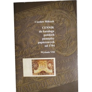 Cz. Miłczak, Price List, 6th Edition