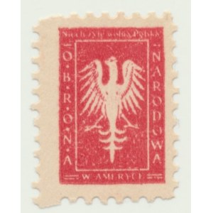 Fundusz Obrony Narodowej w Ameryce, bez nominału, ok. 1914-18 r. , b. rzadkie