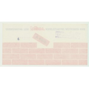 Solidarity, 2,000 zlotys, 1989, Union of Citizens' Committees of the Katowice Province, No. 001625, very rare