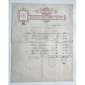 Patriotic donation token, 10 crowns, 70 halers, 1910, People’s School Society (TSL), Złoczów