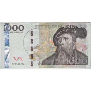 Sweden, 1,000 kronor, 2005, Gustav Vasa