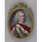 Artysta prowincjonalny (prawdopodobnie saksoński lub polski), obraz niesygnowany, Monarcha z rodziny Wettynów, prawdopodobnie prowincjonalny (polski, saski) portret Augusta II Sasa, Króla Polski powstały po 1686 r. a przed 1720 r. r. Istnieje również fizj